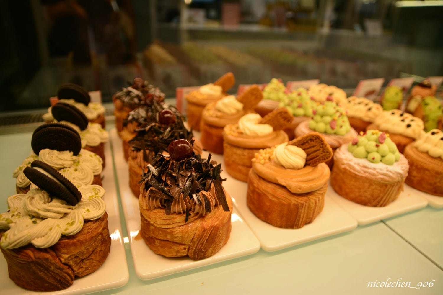 ﹝台南食記﹞台中名店獻烘焙終於來台南了∣將近30種口味的可頌專賣店∣超可愛圓可頌∣可頌霜淇淋∣包餡蛋捲 千層捲捲棒∣台南伴手禮的新選擇∣ - 第7張圖