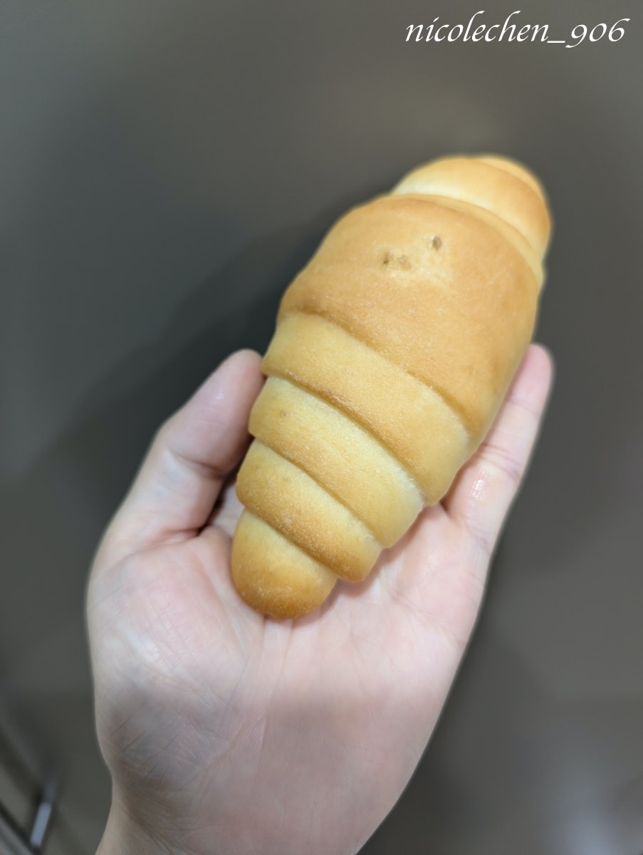 ﹝食譜分享﹞鬆軟奶香鹽可頌∣用食物調理機打麵糰∣控制麵糰溫度的方法∣女兒連吃三天也不膩∣ - 第7張圖