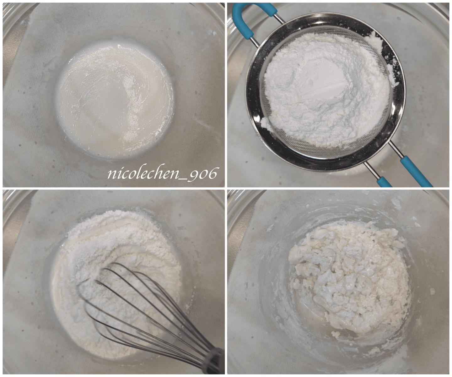 ﹝食譜分享﹞無麩質米戚風蛋糕∣不添加麵粉∣麩質過敏也能吃∣吃起來一樣鬆軟溼潤∣用食物調理機快速製作∣ - 第4張圖