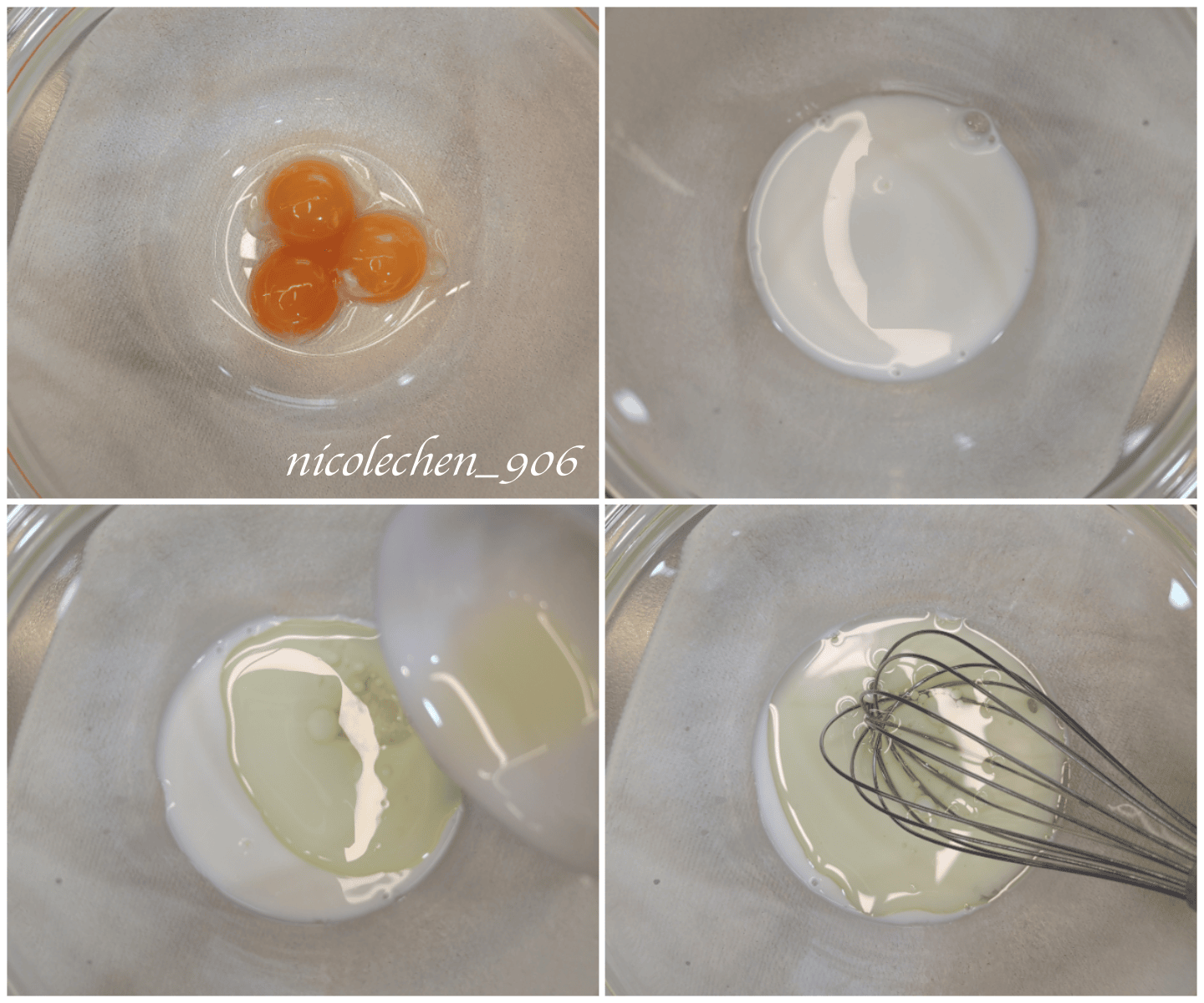 ﹝食譜分享﹞無麩質米戚風蛋糕∣不添加麵粉∣麩質過敏也能吃∣吃起來一樣鬆軟溼潤∣用食物調理機快速製作∣ - 第3張圖
