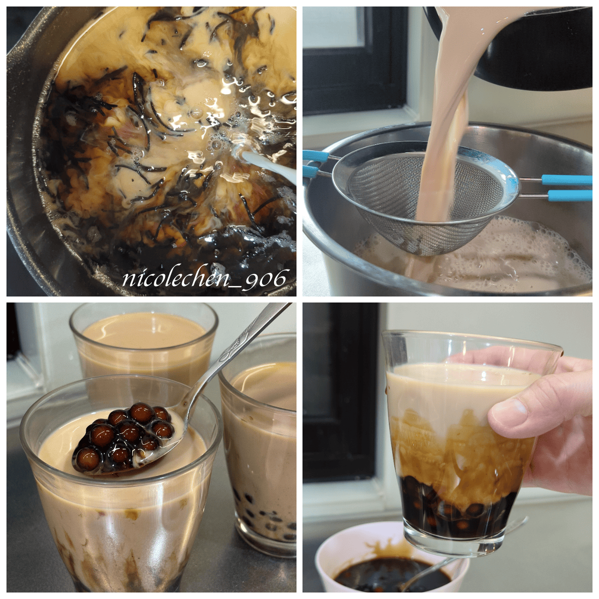 ﹝食譜分享﹞無添加 天然 波霸粉圓∣自製波霸奶茶∣自己做珍珠奶茶最安心∣終於讓我找到無添加的市售珍珠∣冬天在家煮暖呼呼的飲品好暖胃∣ - 第14張圖