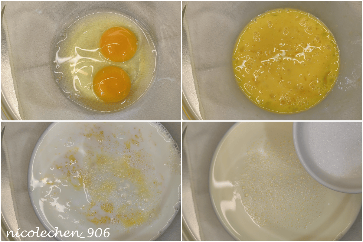 ﹝食譜分享﹞蘋果肉桂厚法國吐司∣不需要技巧 新手友善食譜∣浸泡到隔天最軟嫩好吃∣還可以搭配一球冰淇淋∣在家就可以做出像咖啡廳的早午餐∣ - 第3張圖